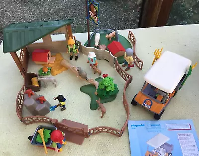 Buy Playmobil 6635 Petting Zoo Part Set Plus Zoo Keeper Buggy Etc Different Animals • 11.50£