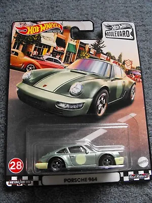 Buy Hot Wheels Boulevard #28 Porsche 964 Sealed • 15£