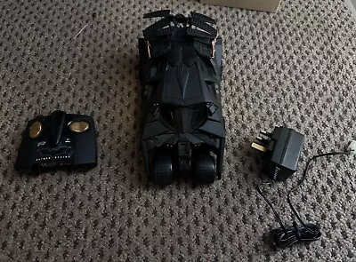 Buy Batman Dark Knight Remote Controlled 10  Batmobile 2007 Tyco 27 MHz • 15£
