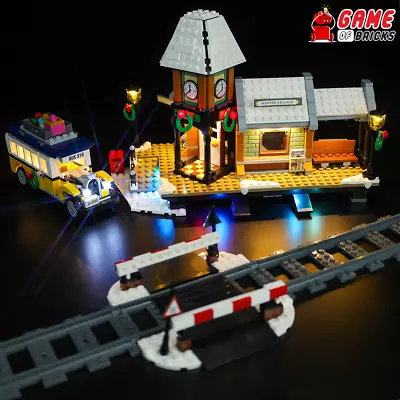 Buy LED Light Kit For Winter Village Station - Compatible With LEGO® 10259 (Classic) • 28.34£