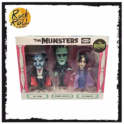 Buy Rob Zombies The Munsters - Retro NECA Big Head 3 Pack • 55.99£