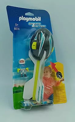 Buy Playmobil 9374 Wind Flyer Sport & Action Throwing Bullet With Whistle Pilot NEW • 12.32£