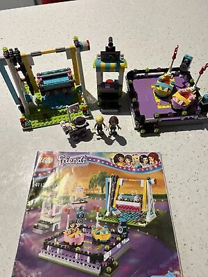 Buy LEGO FRIENDS: Amusement Park Bumper Cars (41133) Complete With Instructions • 12£