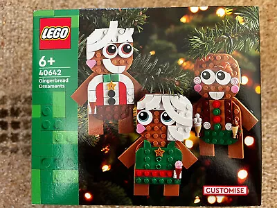 Buy Lego Gingerbread Ornaments - 40642 • 15£