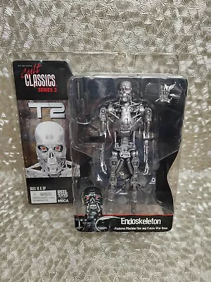 Buy Terminator 2 Endoskeleton Cult Classics Series 3 Neca Reel Toys Figure • 79.99£