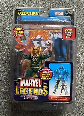 Buy Marvel Legends Apocalypse Series ToyBiz Iron Fist Figure 2005 New • 25£