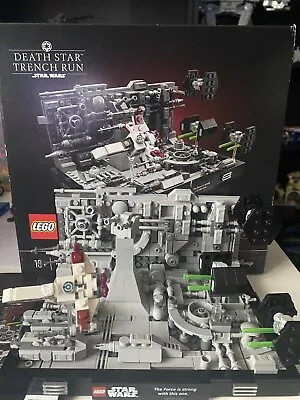 Buy LEGO Star Wars: Death Star Trench Run Diorama (75329) With Box & Instructions • 2.30£