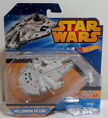 Buy Hot Wheels 2015 Star Wars Millenium Falcon + Flight Navigator European Mosc New • 11.55£