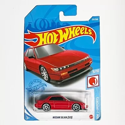 Buy Hot Wheels Nissan Silvia [S13] (Red) HW J-Imports • 6.95£