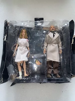 Buy NECA Halloween 2 Action Figures Laurie Strode & Dr Loomis Brand New In Box • 20£