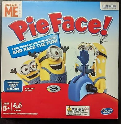 Buy Rare Despicable Me Minion Pie Face Game Fun Family Board Game Perfect For Party • 19.99£