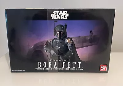 Buy Star Wars 1/12 Boba Fett - Bandai Model Kit • 55£