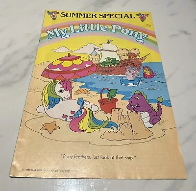 Buy Vintage My Little Pony MLP G1 Comic  - Summer Special • 2£