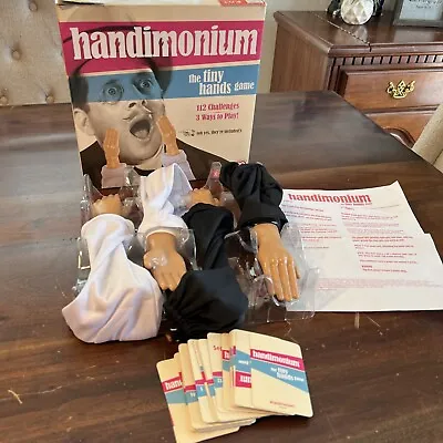 Buy Handimonium The Tiny Hands Game Mattel 2017 Size Matters Charades! NICE Complete • 26.96£