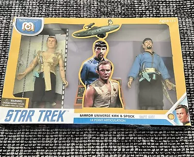 Buy Star Trek Spock And Kirk Figure Set 8  Action Figure Gift  Set New By Mego • 7£
