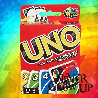 Buy Brand New Kids, Adults - Mattel Games Uno Card Game 42003 • 13.95£