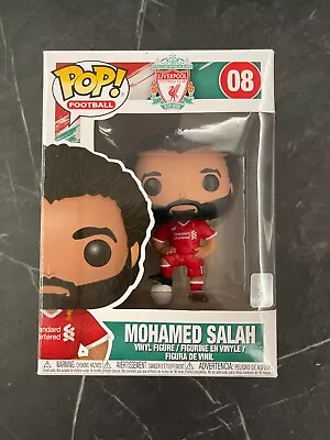 Buy Funko Pop Football Liverpool FC Mohamed Salah 8 AVAILABLE NEW NEVER OPENED • 32.73£