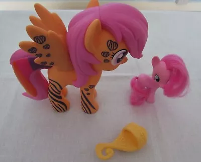 Buy G4 My Little Pony Scootaloo 2012 Wild Rainbow Design A Pony & Pinky Pie 2010 • 4.79£