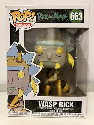 Buy Funko Pop! Animation: Rick And Morty - Wasp Rick • 15£