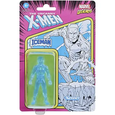 Buy Hasbro Marvel Legends 10cm Retro 375 Collection Iceman Action Figure Toy • 12.99£