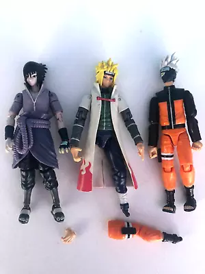 Buy Naruto Heros Anime Bandai Figures Bundle • 2.99£