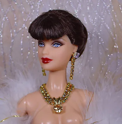 Buy Barbie Fashion Royalty Silkstone Jewerly Rhinestone Jewelry • 16£