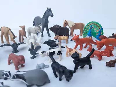 Buy Playmobil Assorted Animal Figures Bundle Horses Wild Animals Badgers Foxes Birds • 16.99£