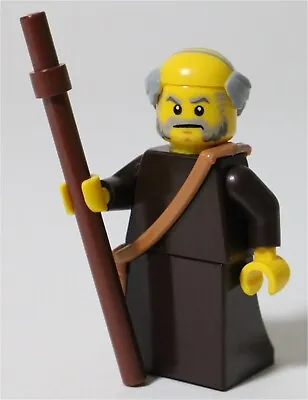 Buy Medieval Monk Minifigure MOC Knights Castle Priest - All Parts LEGO • 10.99£