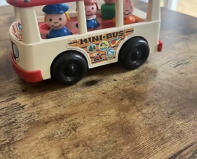 Buy Fisher-Price Vintage  Bus Set 141  With Figures Included • 2.95£