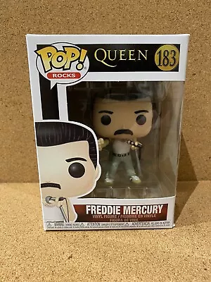 Buy Funko Pop! Queen #183 Freddie Mercury Radio GaGa Brand New • 19.99£