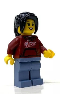 Buy NEW Woman, Dark Red '2021' Shirt 80106 Chinese New Year LEGO Minifigure • 4.73£