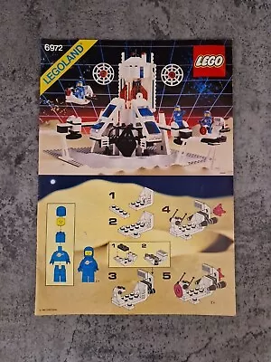 Buy Vintage Lego 6972 Polaris 1 Space Lab Instruction Manual ONLY Classic • 14.50£
