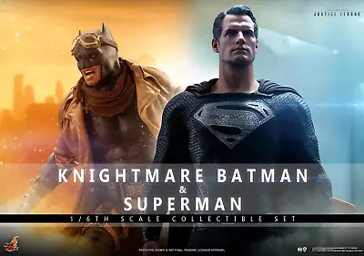 Buy Zack Snyder Knightmare Batman Superman Action Figure Hot Toys Sideshow TMS038 • 598.68£