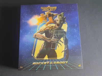 Buy Hot Toys MMS254 Guardians Of The Galaxy: Groot + Rocket Raccon (Sideshow) • 445.33£
