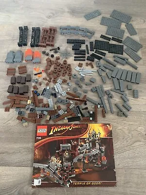 Buy Lego 7199 Indiana Jones Temple Of Doom Spares (245 Pieces) & Instruction Book 2 • 49.50£