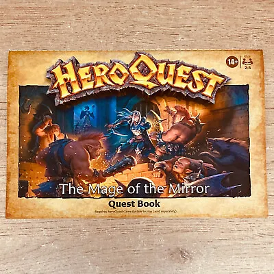 Buy Heroquest 2021 Mage Of The Mirror Quest Book Hasbro • 5.59£