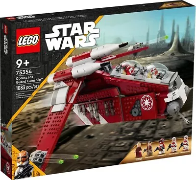 Buy LEGO Star Wars 75354 Coruscant Guard Gunship NEW Never Built (no Minifigures) • 89£