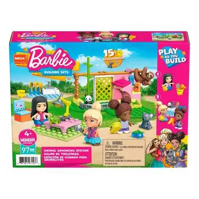 Buy Barbie Mega Construx Animal Grooming Station • 18.99£