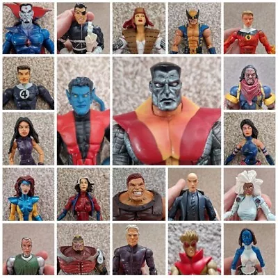 Buy Marvel Legends Figure Bundle ToyBiz Hasbro X-men Fantastic 4 • 75£