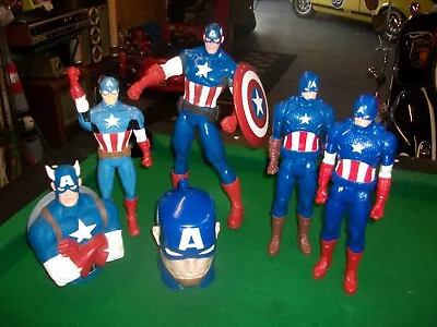 Buy Mego Captain America Job Lot Figures Like Mego Figures Lot Captain America Look • 9.99£