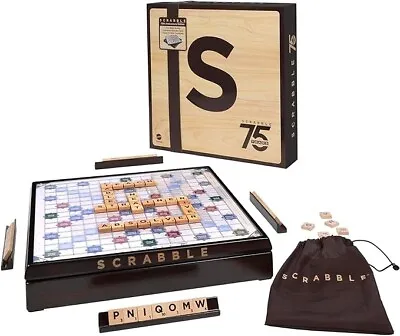 Buy Scrabble 75th Anniversary Edition Family Board Game - HPK85_6667 • 92.99£