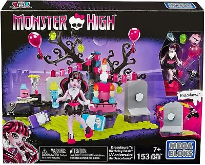 Buy Mega Bloks Monster High Set The Birthday Of Draculura 153 Pieces 7+ • 20.45£