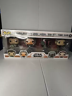 Buy Funko Pop Star Wars The Mandalorian 4 Pack Special Edition • 16£