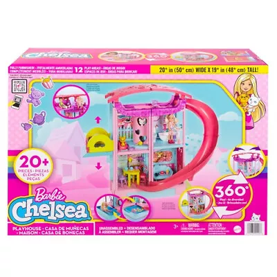 Buy Barbie Doll Chelsea Playhouse Doll House , Pets & Accessories • 44.99£
