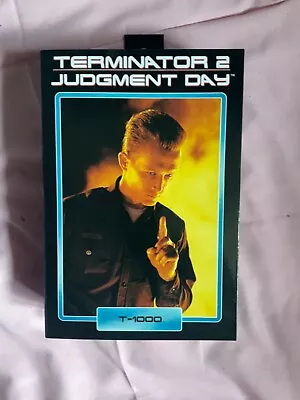 Buy Neca Terminator 2 Judgement Day Ultimate T-1000 Cop 7 Inch Action Figure New • 32£
