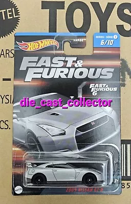 Buy HOT WHEELS 2023 FAST & FURIOUS 6 2009 NISSAN GT-R JDM Boxed Shipping Comb Post • 5.95£