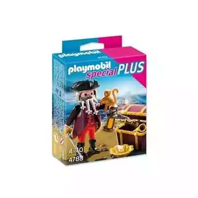 Buy Playmobil Pirate With Treasure Chest Playmobil Special Plus 4783 • 9.99£