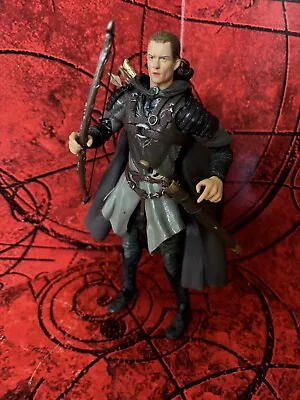 Buy Lord Of The Rings Legolas Action Figure With Sword & Bow Two Towers  Marvel 2002 • 14.99£