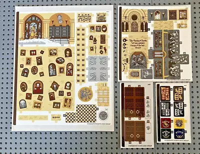 Buy Lego Sticker Sheet 1, 2, 3 & 4 For Lego Harry Potter Set 71043 Hogwarts Castle • 45£