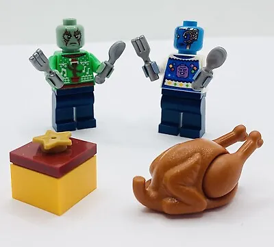 Buy Lego Marvel Guardians Of The Galaxy Nebula & Drax Minifigure Christmas Jumper • 17.99£